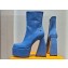 NAKED WOLFE Heel 14.5cm Jane Platform 6cm Heeled-boots Denim Blue 2023