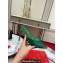 Christian Louboutin Heel 10cm Me Dolly Glittered calf leather Mules Green