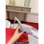 Christian Louboutin Heel 10cm Me Dolly Glittered calf leather Mules Silver