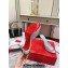 Christian Louboutin Heel 10cm Me Dolly Glittered calf leather Mules Silver