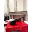 Christian Louboutin Heel 10cm Me Dolly Glittered calf leather Mules Black