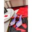 Christian Louboutin Heel 10cm Me Dolly Glittered calf leather Mules Purple