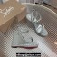 Christian Louboutin Heel 12cm Pyraclou Studded leather wedge Sandals glittered Silver