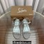 Christian Louboutin Heel 6cm Pyraclou Studded leather Spike wedge Sandals Silver