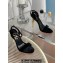 Christian Louboutin Heel 10cm Lipqueen Sandals Velvet Black