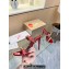 Christian Louboutin Heel 10cm Just Chain Leather Slide Sandals Red
