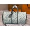 Louis Vuitton Monogram Aquagarden canvas Keepall Bandoulière 50 Bag M22570 Crystal Blue 2023