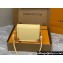 Louis Vuitton Calfskin Mini Dauphine Bag M22597 Yellow 2023