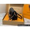 Louis Vuitton Calfskin Dauphine MM Bag M22276 Black 2023