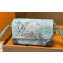 Louis Vuitton Monogram Aquagarden canvas Steamer Wearable Wallet Bag M22637 Crystal Blue 2023