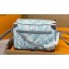 Louis Vuitton Monogram Aquagarden canvas Mini Soft Trunk Bag M22588 Crystal Blue 2023