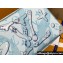 Louis Vuitton Monogram Aquagarden canvas Mini Soft Trunk Bag M22588 Crystal Blue 2023