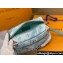 Louis Vuitton Monogram Aquagarden canvas Mini Soft Trunk Bag M22588 Crystal Blue 2023