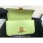 Celine CHAIN SHOULDER BAG triomphe in Shiny calfskin 197993 Green