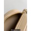 Celine CROSSBODY OVAL PURSE cuir triomphe in SMOOTH CALFSKIN 101703 Beige