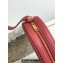 Celine CROSSBODY OVAL PURSE cuir triomphe in SMOOTH CALFSKIN 101703 Rouge Red