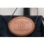 Celine CROSSBODY OVAL PURSE cuir triomphe in SMOOTH CALFSKIN 101703 Brown