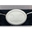 Celine CROSSBODY OVAL PURSE cuir triomphe in SMOOTH CALFSKIN 101703 White