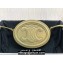 Celine CROSSBODY OVAL PURSE cuir triomphe in SMOOTH CALFSKIN 101703 Olive Green