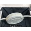 Celine CROSSBODY OVAL PURSE cuir triomphe in SMOOTH CALFSKIN 101703 Gray