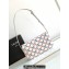 Celine SHOULDER BAG triomphe in TRIOMPHE Canvas and Calfskin 194143 Blue/Red
