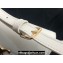 Celine SHOULDER BAG triomphe in Shiny calfskin 194143 White