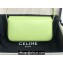 Celine SHOULDER BAG triomphe in Shiny calfskin 194143 Light Green