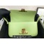 Celine SHOULDER BAG triomphe in Shiny calfskin 194143 Light Green