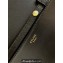Celine WALLET ON CHAIN triomphe Bag in Shiny calfskin 10J733 Black/Gold