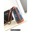 Celine MINI BUCKET CUIR TRIOMPHE Bag in Denim with triomphe 10L433