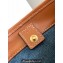 Celine MINI BUCKET CUIR TRIOMPHE Bag in Denim with triomphe 10L433