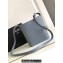 Celine MINI BUCKET CUIR TRIOMPHE Bag in SMOOTH CALFSKIN 10L433 Blue Grey