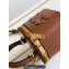Celine MINI VANITY CASE CUIR TRIOMPHE Bag in SMOOTH CALFSKIN 10J763 Brown