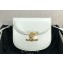 Celine BESACE CLEA BAG in Shiny calfskin 110413 White