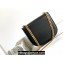 Celine CHAIN BESACE CLEA BAG in Shiny calfskin 110413 Black/Gold