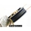 Celine CHAIN BESACE CLEA BAG in Shiny calfskin 110413 Black/Gold