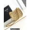 Celine Mini Triomphe on chain Bag in RAFFIA Natural 10K392