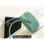 Celine OVAL BAG CUIR TRIOMPHE in SMOOTH CALFSKIN 198603 Cyan