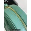 Celine OVAL BAG CUIR TRIOMPHE in SMOOTH CALFSKIN 198603 Cyan