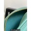 Celine OVAL BAG CUIR TRIOMPHE in SMOOTH CALFSKIN 198603 Cyan