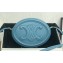 Celine OVAL BAG CUIR TRIOMPHE in SMOOTH CALFSKIN 198603 Blue