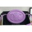 Celine OVAL BAG CUIR TRIOMPHE in SMOOTH CALFSKIN 198603 Purple