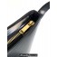 Celine Medium Celine Croque Bag in SHINY CALFSKIN 112273 Black
