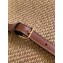 Celine SMALL BUCKET CUIR TRIOMPHE Bag in RAFFIA EFFECT TEXTILE AND CALFSKIN Natural / Tan 198243