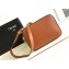 Celine SMALL BUCKET CUIR TRIOMPHE Bag in STRIPED TEXTILE AND CALFSKIN Beige 198243