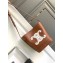 Celine SMALL BUCKET CUIR TRIOMPHE Bag in SMOOTH CALFSKIN WITH TRIOMPHE EMBROIDERY Tan 198243