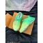 Louis Vuitton Men's Millenium Sneakers Top Quality Green 2023