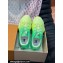 Louis Vuitton Men's Millenium Sneakers Top Quality Green 2023