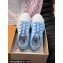 Louis Vuitton Men's Millenium Sneakers Top Quality Blue 2023