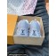 Louis Vuitton Men's Millenium Sneakers Top Quality Gray 2023